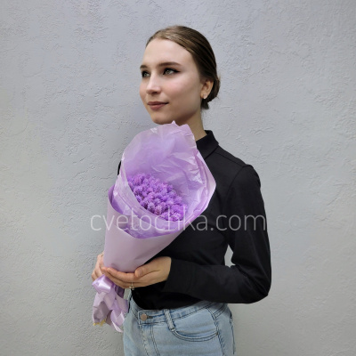 Букет сухоцветов с фалярисом №18. Цвет на выбор