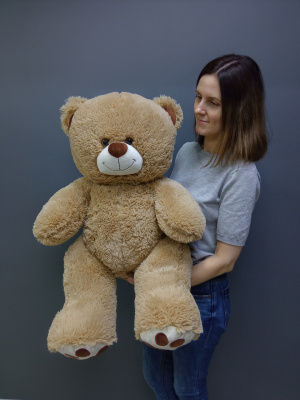 Медведь плюшевый большой