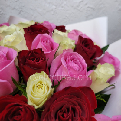 Букет из 51 мини розы